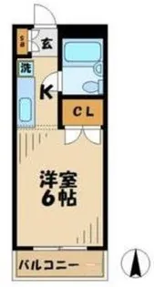 ハイツベルグラント【2階】の間取り