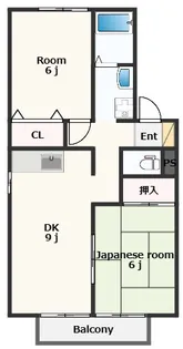 マイファミール【2階】の間取り