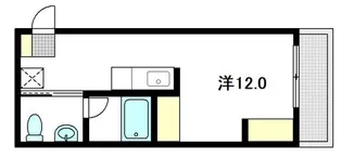 セントラーレ【1階】の間取り