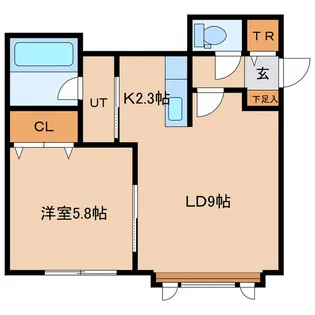 アリエッタI【2階】の間取り