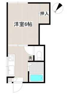 新日本パレス【1階】の間取り