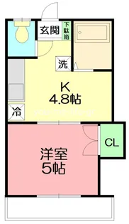 プレミール【2階】の間取り