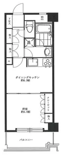 藤和シティホームズ新宿余丁町【3階】の間取り