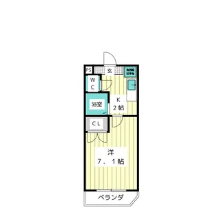 カワナセーワ【3階】の間取り