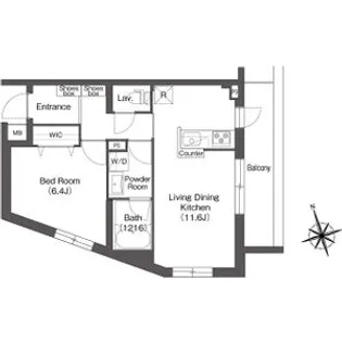 AIFLAT方南町【2階】の間取り