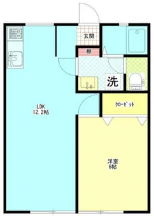 山手TYハイツ【1階】の間取り