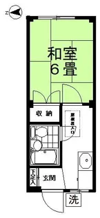 ハウスC&K【2階】の間取り