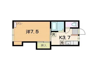 Grand・jete(グラン・ジュテ)【2階】の間取り