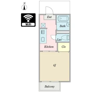 F.S.K【1階】の間取り