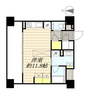 レクセル高田馬場【3階】の間取り