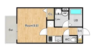 (仮称)ジーメゾン海老名門沢橋エテルノ【1階】の間取り