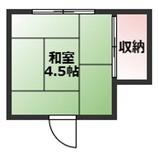 鈴木荘【2階】の間取り