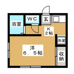 プライム反町【1階】の間取り