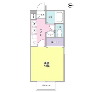 カーサ寿【2階】の間取り