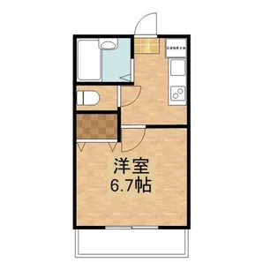 サナム葉山【2階】の間取り