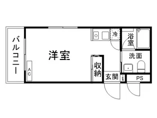 シティハウス丹波橋【3階】の間取り