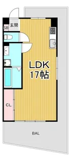 ベル西宮北口パート2【2階】の間取り