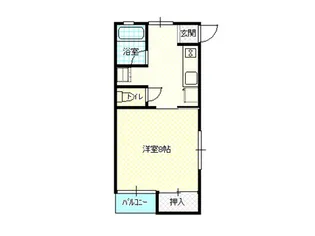 メゾン・ドゥ・セレッソ【1階】の間取り