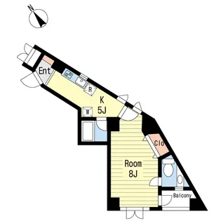 エーデルフラウ【4階】の間取り