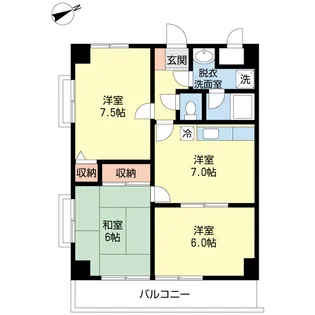 アルキオネ【2階】の間取り