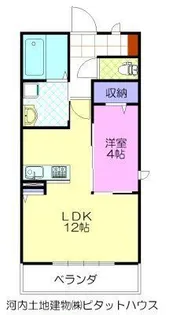 Kilele【3階】の間取り