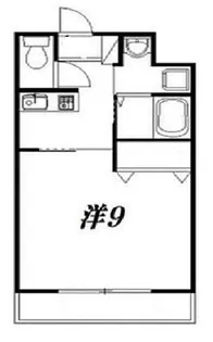 ビラミナミII【3階】の間取り