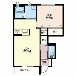 レゾナンス21【1階】の間取り