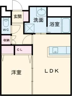 リアライズ人吉【4階】の間取り
