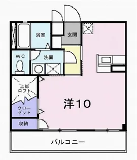 サンクエトワール本町【1階】の間取り