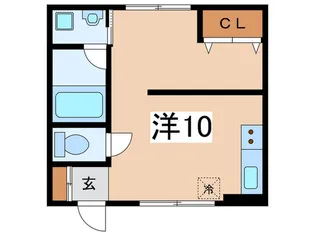 カーサS【1階】の間取り