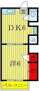 武井マンション【2階】の間取り