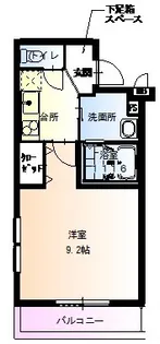 フジパレス住ノ江駅南III番館【1階】の間取り