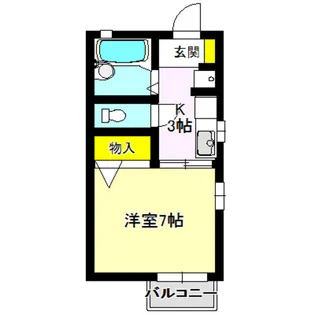 ル・クロワール C,D棟【1階】の間取り