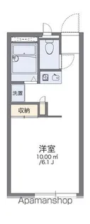レオパレスサニーハイツ【1階】の間取り