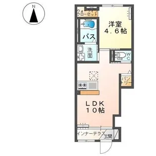 リアンIII【1階】の間取り