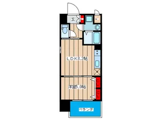 Cherry Blossom 真田山【7階】の間取り