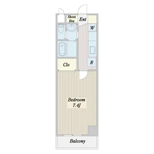 常盤平ハイマンション【2階】の間取り
