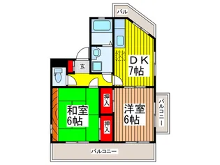 メゾン・ド・コリン【3階】の間取り