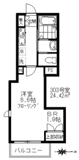アルソーレII【2階】の間取り