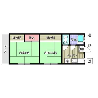 永光ハウス【2階】の間取り