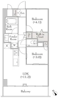 アストラルH・T・K【4階】の間取り