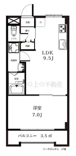 コーポはらから戸塚【2階】の間取り
