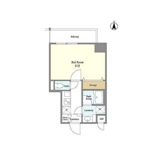 SUNRISE OMORI【5階】の間取り