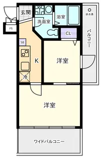 サンヒルズ【2階】の間取り