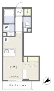 Vita Comoda【1階】の間取り