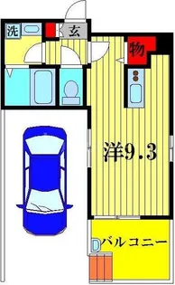 CREW HOUSE 東松戸【1階】の間取り