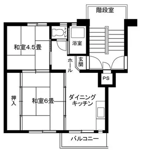 辻堂海岸 8号棟【5階】の間取り