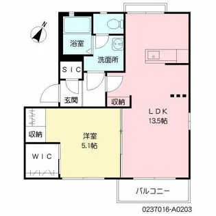 ハイマートK・Fの間取り