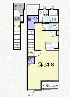 プラム【2階】の間取り