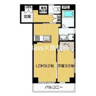 ボヌーリア【3階】の間取り